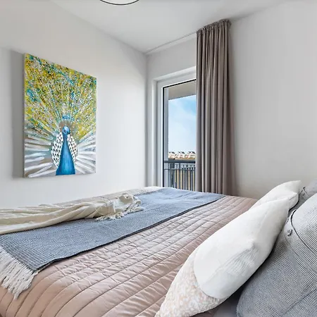 Apartment Ocean Star- 1 Og, Balkon, Hafenblick, Kamin Olpenitz