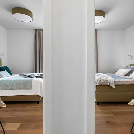 Ocean Star- 1 Og, Balkon, Hafenblick, Kamin Apartament