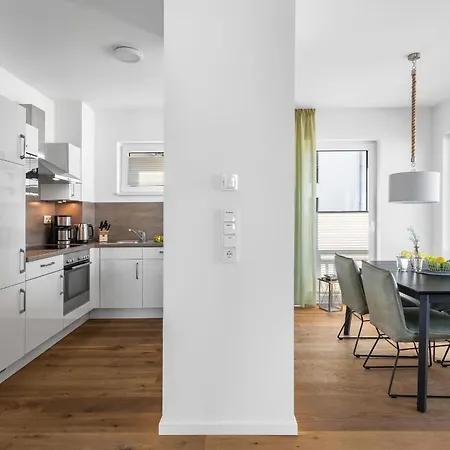 Ocean Star- 1 Og, Balkon, Hafenblick, Kamin Apartament *