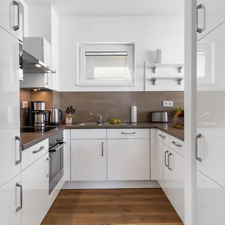 Ocean Star- 1 Og, Balkon, Hafenblick, Kamin Apartament *