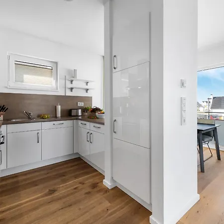 Apartament Ocean Star- 1 Og, Balkon, Hafenblick, Kamin *